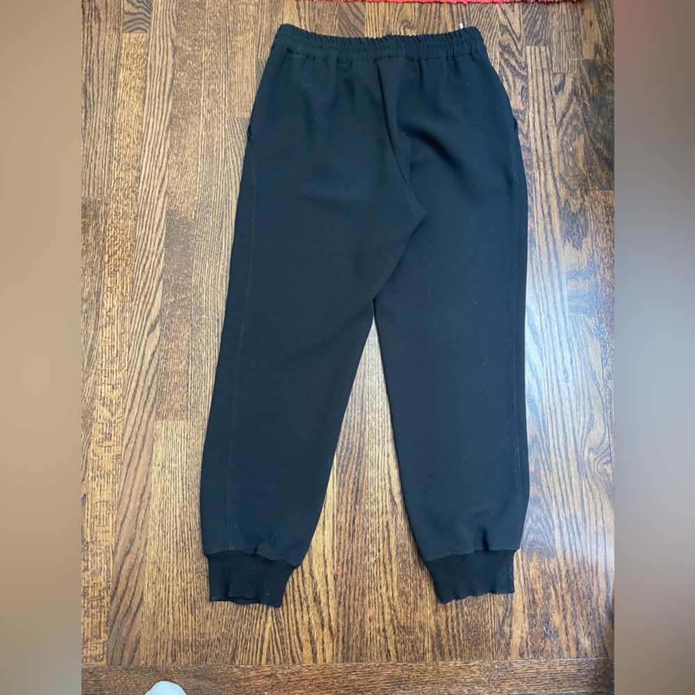 Black Aritzia Wilfred Black Buffon Pant Ankle Jogger Trousers Size Small - Picture 4 of 7